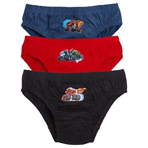 Blaze Boys Briefs Blue/Red/Black 5-6 Years Cover