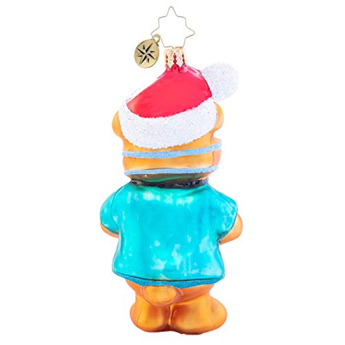 Christopher Radko Hand-Crafted Covid Christmas Ornament, Dr. Ted E. Bear #TOP1