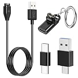 Charging Cable & Adapter for Garmin Watch with USB C-C/A Connector Kits, Fast Charger Converter for...
