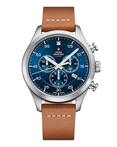 Swiss Military SM34076.06 chronographe 43mm design robuste en acier