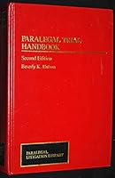 Paralegal Trial Handbook (Paralegal Law Library) 0471121673 Book Cover