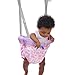 Bright Starts Purple Paradise Door Jumper for Babies 6 to 12 Months or Up to 26 Pounds, Travel Jumper