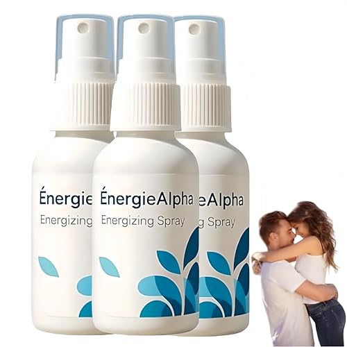 Spray energizante,pulverizador retardador para hombres,fortalece la vitalidad y resistencia de los hombres,mejora el encanto masculino para una larga duración con resultados de acción rápida (3Piezas)