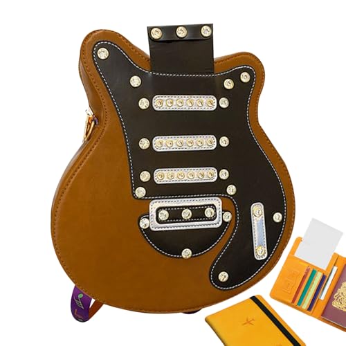Bolso de hombro con forma de guitarra: un tote espacioso y original para la escuela o el día a día 6
