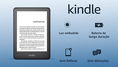 Kindle 10a. geração com bateria de longa duração - Cor Branca