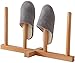 SLM-max Pantofole Unisex,Scarpiera Scarpiera impilabile in Legno massello per Ripiani per Scarpe Struttura dormitorio per Ingresso Scarpe da Bagno - Contiene 2 Paia di Interne ed Esterne (Colore: