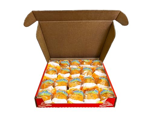 Muffin Town Grab & Go Bakery Whole Grain Banana Muffins 1.8 oz. - 20 Muffins Per Box