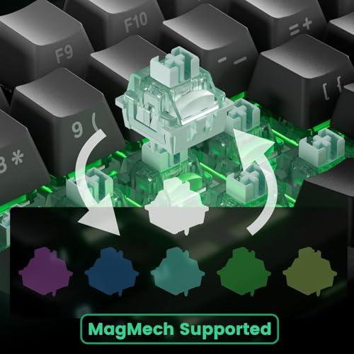 Image of MONSGEEK M1 V5 TMR Rapid Trigger 32k Scanning Rate Gaming Keyboard Quick Release Aluminum Mechanical Keyboard SP Gradient AstroAim Magnetic Switch