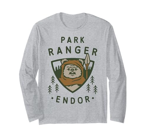 T-shirt manches longues Ewok Star Wars parfait pour vos soirées cinéma et moments de détente