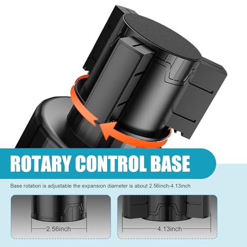 Portavasos Extensible para Auto, Base Ajustable y Giratoria miniatura 4
