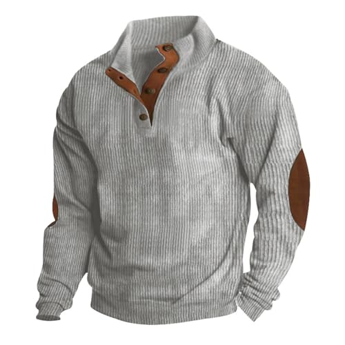 2024 Chaqueta sin Capucha Hombre,Estilo Deportivo Sudadera Slim Casual Solid Coats Chaqueta Deportiva Abrigo Deporte Hombre Camisetas sin Cuello Hombre Comodidad Fiesta Running
