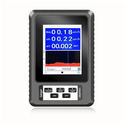 Medidor de Radiación Gauss XR1 Detector Personal