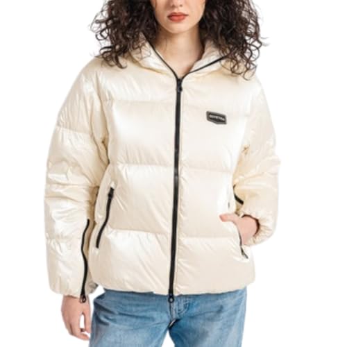 [デュベティカ] ダウンジャケット レディース 女性 BAGNERA バニェラ VDDJ03326K0001 ダウンパーカー コート アウター ホワイト 白 きれいめ ファッション 軽量 正規品 人気 ナイロン おしゃれ ストリート 暖かい 800フィルパワー コーデ [並行輸入品]