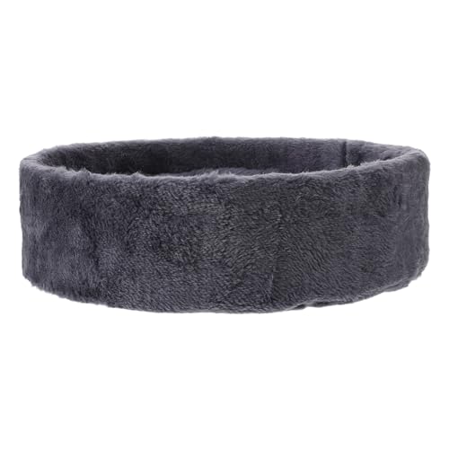 GALPADA Hamac de Rechange pour Arbre à Chat en Polaire Douce Coussin Rond 30 CM Gris Foncé Accessoire pour Couchage et Plateforme de Remplacement pour...