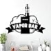 Produktbild haochenli188 Bunte Vapour bar Wandaufkleber Von Einrichtungs Dekorative Wandaufkleber Wohnzimmer Kinderzimmer Aufkleber Wandbild 1 L 43 cm X 58 cm