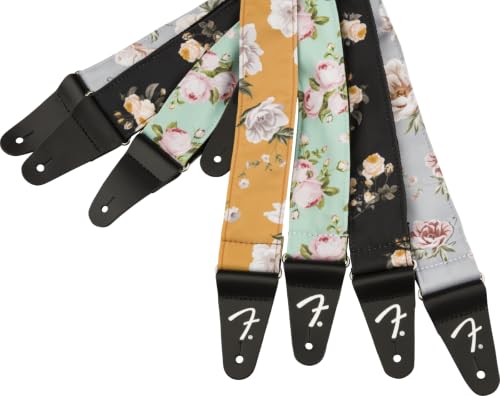 Fender Floral Strap, 2in, Seafoam Green - image 3