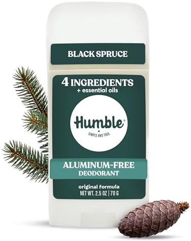 Humble Aluminum-Free Deodorant, Black Spruce - 1 Pack