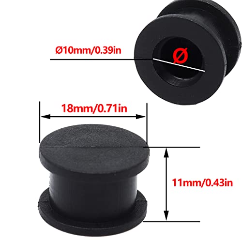 2PCS Automatic Transmission Shift Cable Bushing Repair Kit Transmission Replacement Kit Compatible For Audi VW Porsche 09G321397A - Thumbnail 2