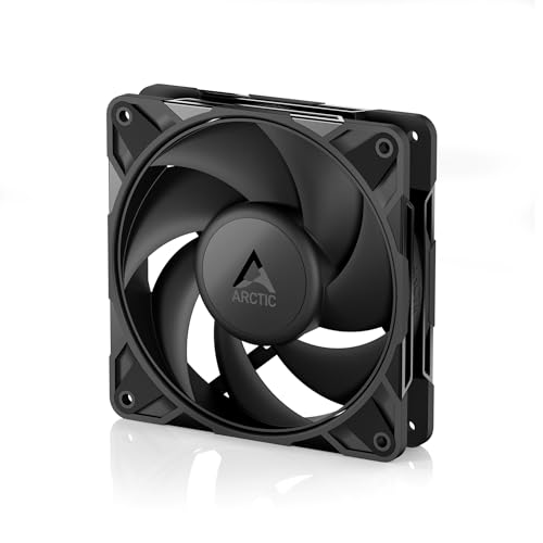 ARCTIC P12 Pro - Leistungsstarker Premium PC Lüfter, 120 mm PWM Case Fan, Gehäuselüfter, 600–3000 rpm, 0 rpm