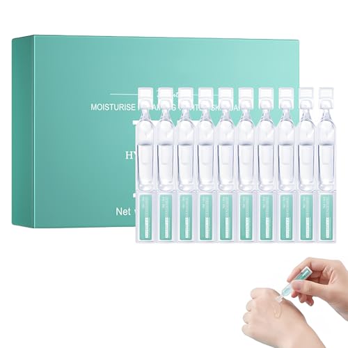 ZOMKIFA Sérum Ácido Hialurónico 1.5 ml x 30 Ampolletas Hidratación Profunda Hidratante y Luminoso Para Cara Cuello Zona Ojos Cuidado Hidratante Antiarrugas Sérum Cosmético