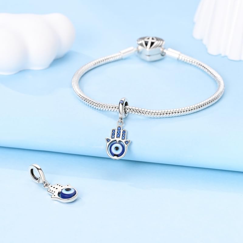 S925 Sterling Silver Charm Fit for Pandora Bracelet Original Pendant Bead Jewelry Gift for Her - Image 2