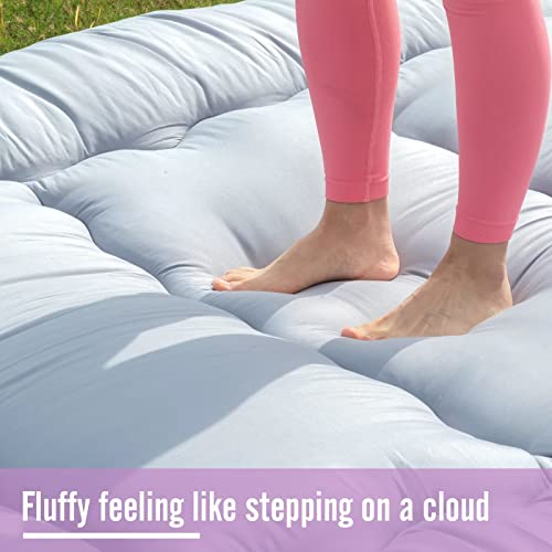 Miruo Floor Mattress Rv Queen Short Mattress Futon Mattress Sleeping Mat Roll Up Mattress Floor Mattress For Adults Japanese Mattress Car Camping Mattress Queen Size #TOP2