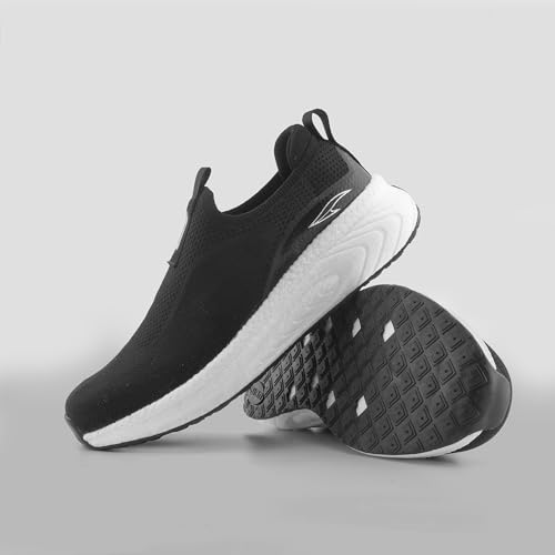 Image of ASIAN Hypercushion Walk-02 Men's Walking Shoes | Slip-On Knit Walking Shoes with E-TPU Energy Return Sole, Memory Foam Arch Support, Breathable Upper & Grip Outsole, Gym & Travel