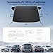 DMJN [2025 Upgraded Windshield Cover for Ice and Snow [Full Coverage Winter Protection]-Heavy Duty Car Snow Cover, Against Snow, Ice, Frost and Water, Suitable for Cars, SUVs, and Trucks-Large
