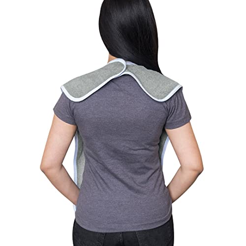 Image of Avalon Towels Adult Bibs Aprons - Clothing Protector Bibs for Adult - Terry Cloth Adult Bib Super Absorbent and Washable bib