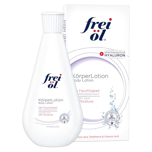 frei öl Hydrolipid-Körper Lotion mit Pharmazeutischer Hyaluronsäure und Aloe Vera, Bodylotion, 200 ml