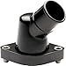 Billet Specialties Chevy V8 Black Aluminum 45 Degree Water Neck P/N BLK90420