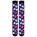 aidingzhi Fashion Navy Blue Heart Leopard calf long circulation socks for gym for men mujer 2 pair