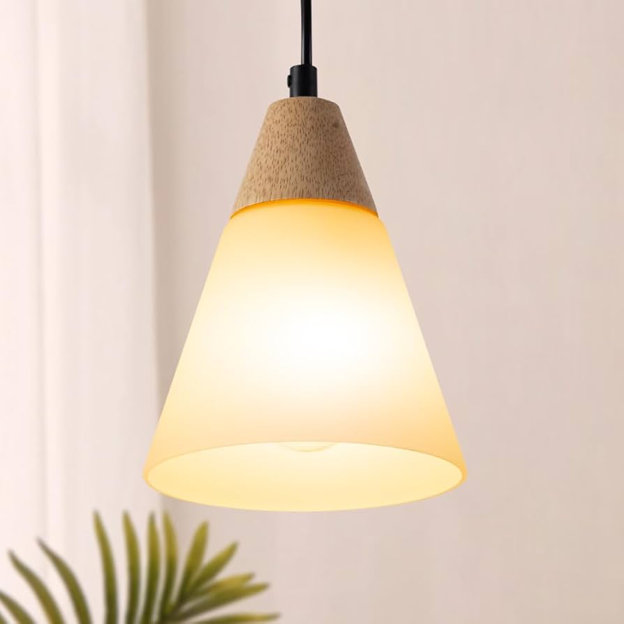 クリーム色 ペンダントライト モダンデザイン Amazon.co.jp : Cerdeco 木製ペンダントライト 木目調のランプ