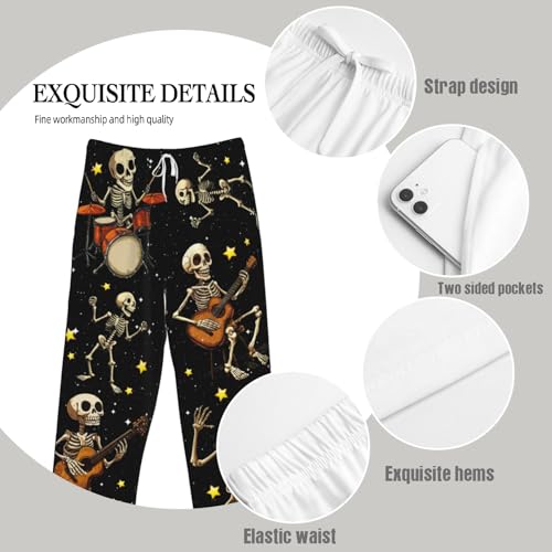 Mens Pajama Pants for Men, Men's Sleep Lounge Pants Bottoms with Pockets，Funny Pjs Sleepwear Gifts for Men3