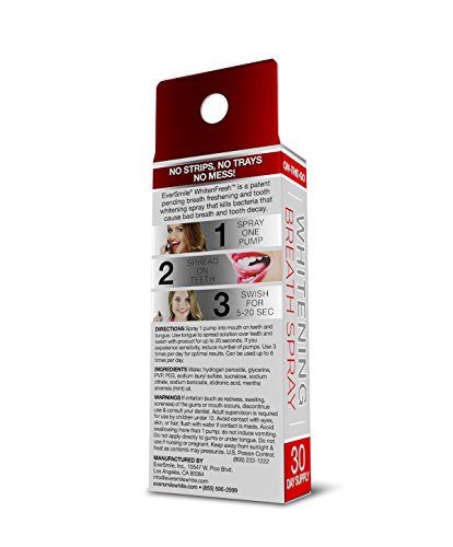 Eversmile Whitenfresh On-The-Go Teeth Whitening & Breath Freshening Spray - 2 Pack #TOP3