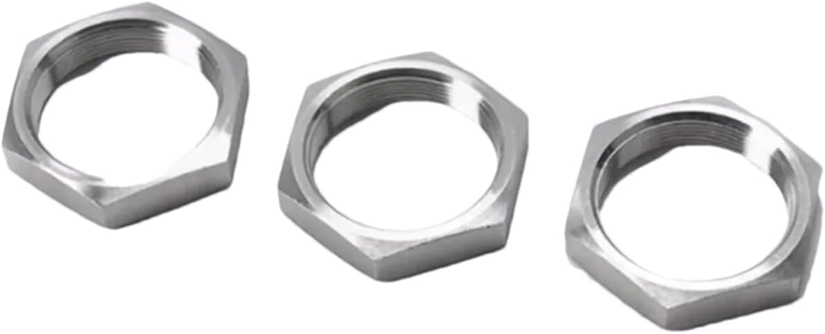 304 Stainless Steel Hexagonal Thin Nut/Water Tank Joint Locking Nut 2pcs M18x1