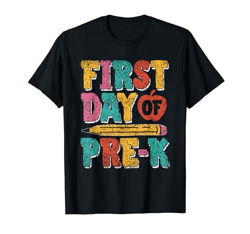 Premier jour de Pre-K Cute PK Pk Pre-Kindergarten Kids T-Shirt