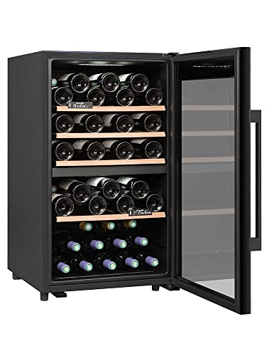 Climadiff- 2 Zonen Weinkühlschrank CLD55B1, 56 Flaschen, Temperier-Servier-Weinschrank, Glastür aus UV-undurchlässigem Glas, Temperaturbereich von 5°C bis 20°C, freistehend 8 Climadiff- 2 Zonen Weinkühlschrank CLD55B1, 56 Flaschen, Temperier-Servier-Weinschrank, Glastür aus UV-undurchlässigem Glas, Temperaturbereich von 5°C bis 20°C, freistehend