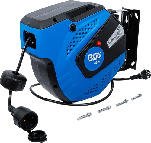 BGS 3321 | Automatische Kabeltrommel | 15 m + 1 m Zuleitung...