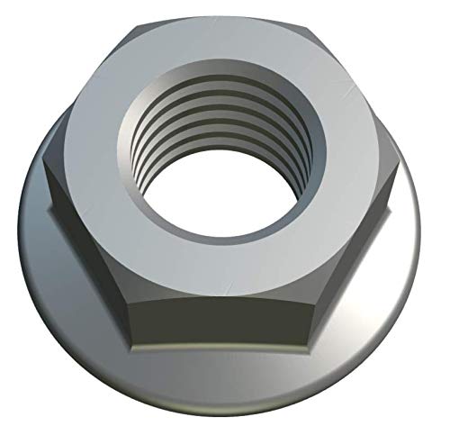 M12 Dado Flangiato Esagonale Acciaio Autobloccante...