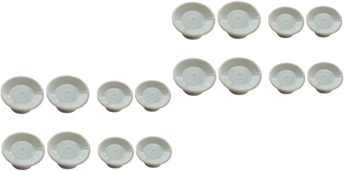 Uonlytech 16pcs Elevated Laptop Stand Cushion Lap Desk for Couch Cooling Riser Suction Cup Sturdy Risers for Laptop Cushion