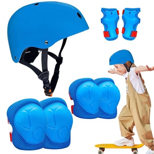 Casques pour enfants et ensemble de coudières pour éviter les blessures à vélo