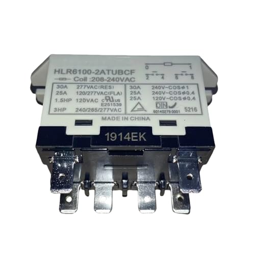Evita sobrecalentamientos con el Relay HLR6100-2ATNBCF 120VAC 30A 2