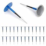 24-teiliges Reifenset mit Pilzkopf-Design für PKW, LKW und landwirtschaftliche Reifen aus Naturkautschuk und Metall