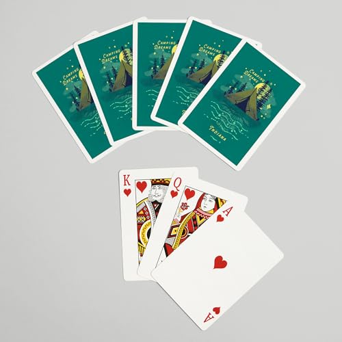 Lantern Press Baraja de Poker Camping Dreams 52 Cartas miniatura 7