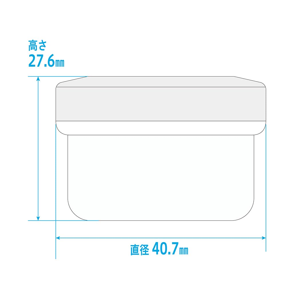 Amazon.co.jp: 10030-002 深型軟膏壷 20mL白胴・赤ﾌﾀ : 産業・研究開発用品