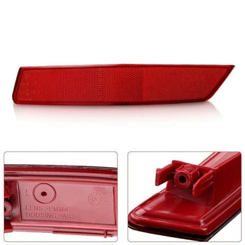 Image of Rear Bumper Reflector Fit for Nissan Rogue 2017 2018 2019 2020 Rear Bumper Reflector Tail Light 26560-6FV0A (Right (Passenger) Side)