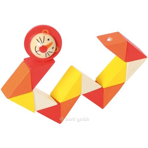 Preisvergleich Produktbild Schlangenkette Holztiere