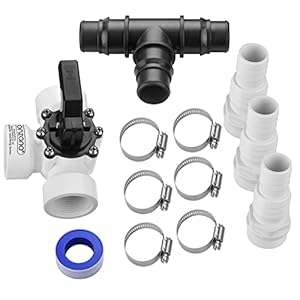 Monzana 12-teilig Bypass Set für Pool