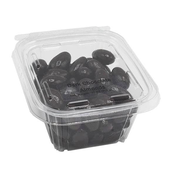 Weis Quality, Bulk Food Tub Dark Chocolate Almonds, 11 Ounce